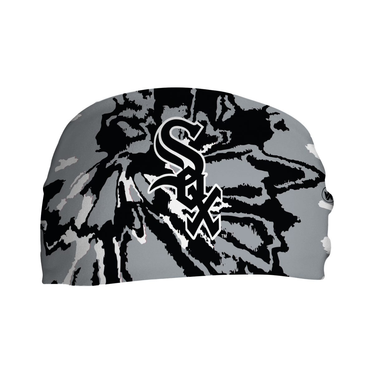 Chicago White Sox V Tie-Dye T-Shirt - Black/Gray