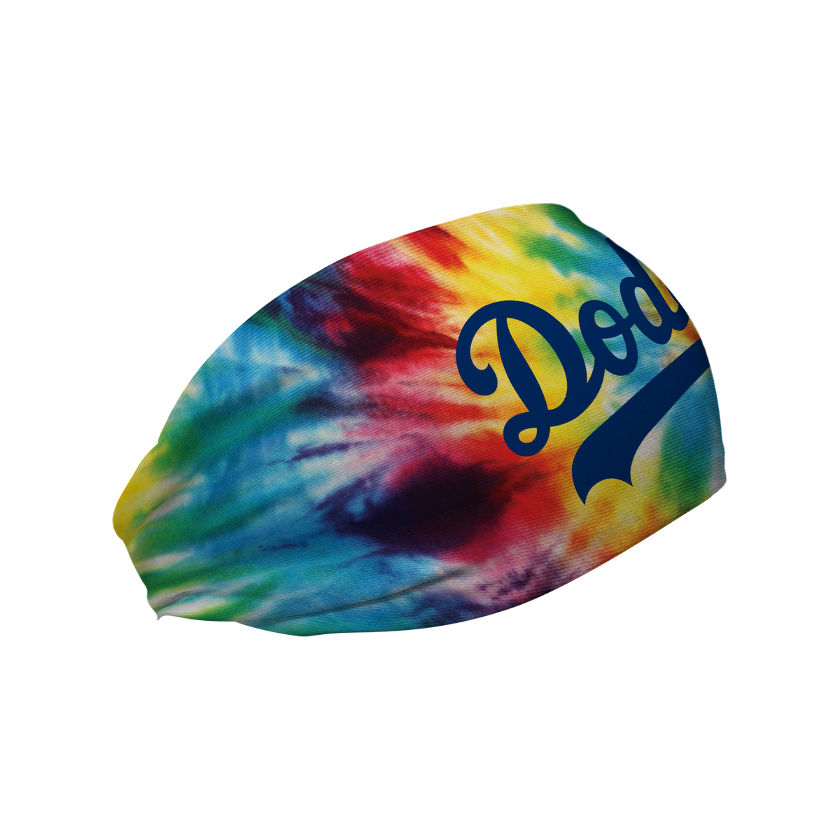 Dodgers Cooling Headband: Tie-Dye Wordmark – Vertical Athletics