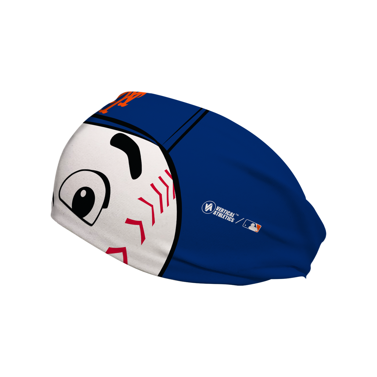 Mets Cooling Headband: Mascot Stare (Mr. Met) – Vertical Athletics