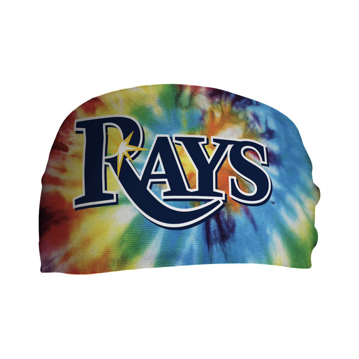 Rays Cooling Headband: Tie-Dye Wordmark – Vertical Athletics