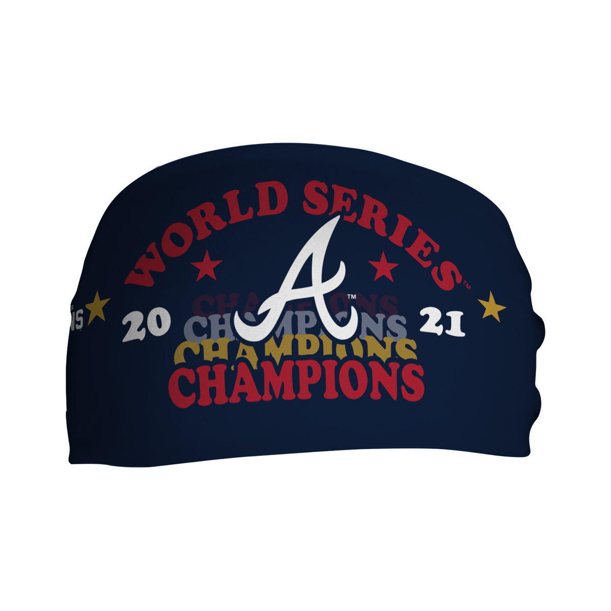 Atlanta Braves 2021 World Series Champions Retro Arch Cooling Headband