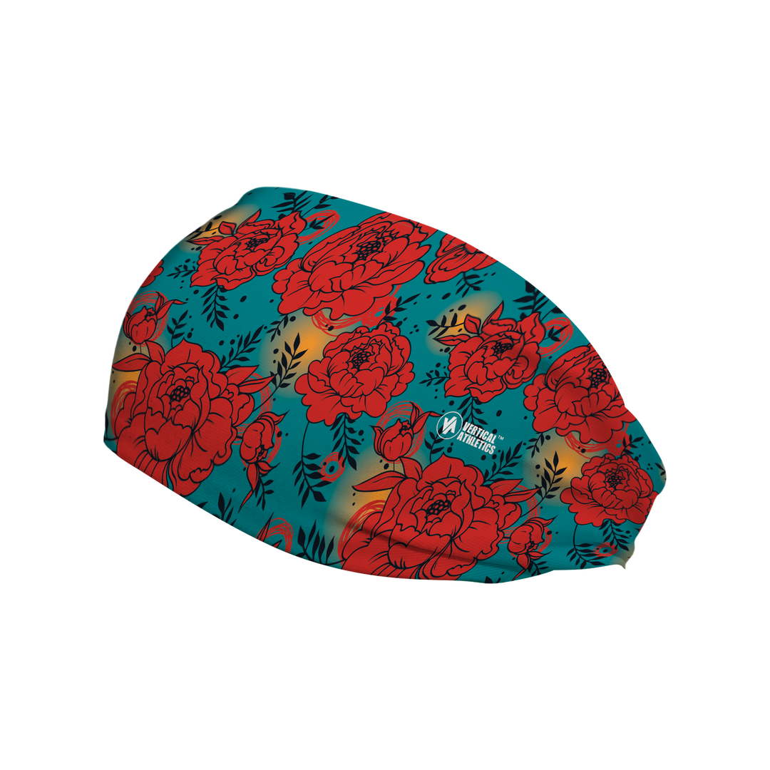 Cooling Headband: Rockin Roses