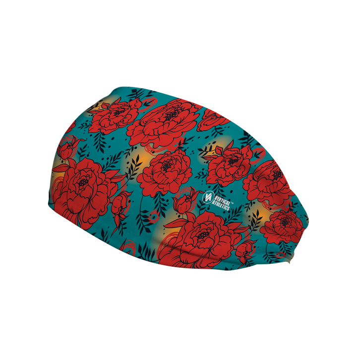 Cooling Headband: Rockin Roses