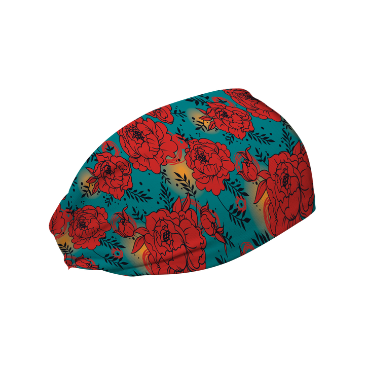 Cooling Headband: Rockin Roses