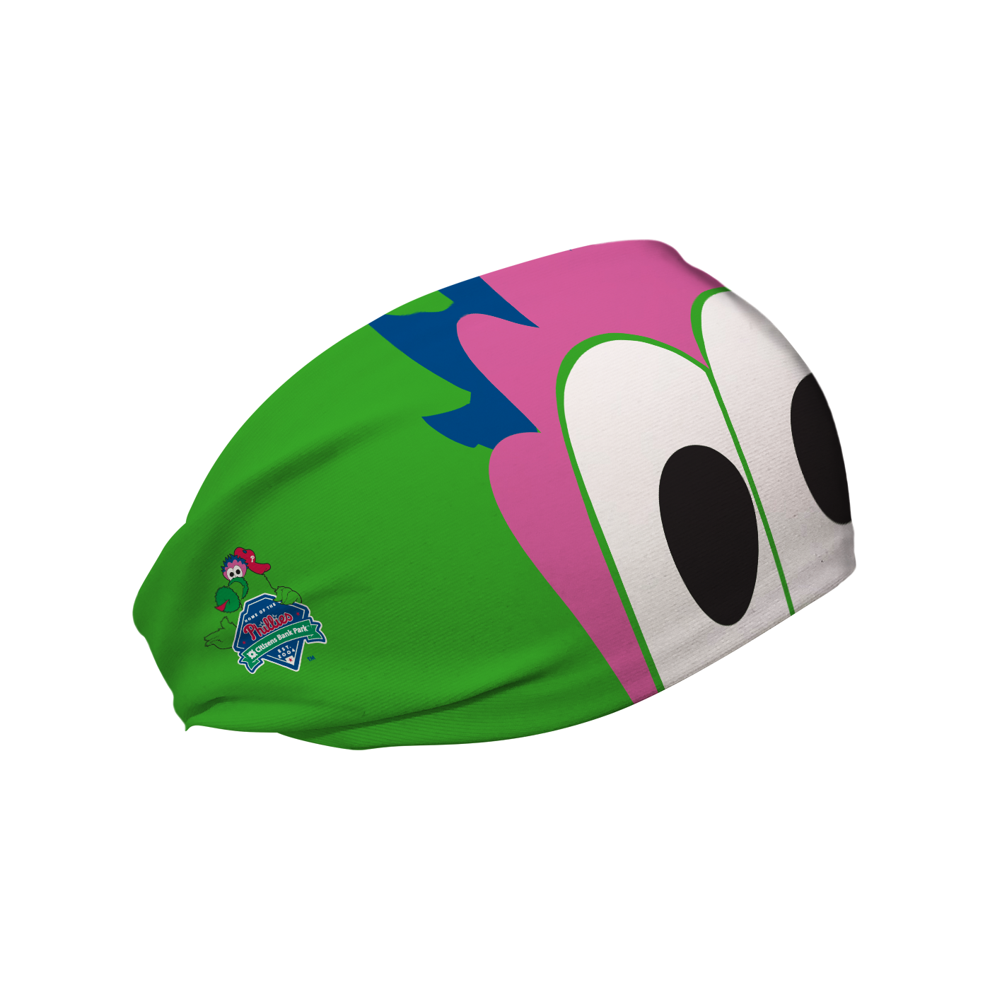 Phillies Cooling Headband Phanatic Mascot Stare Vertical Athletics