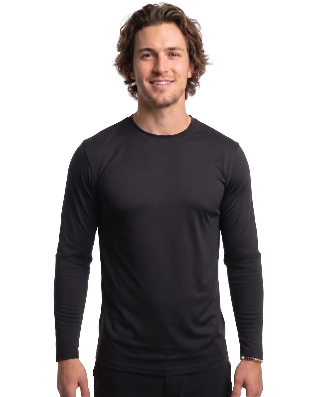 DiamondCool Men’s Cooling Long Sleeve Performance Shirt - UPF 50+ Sun Protection