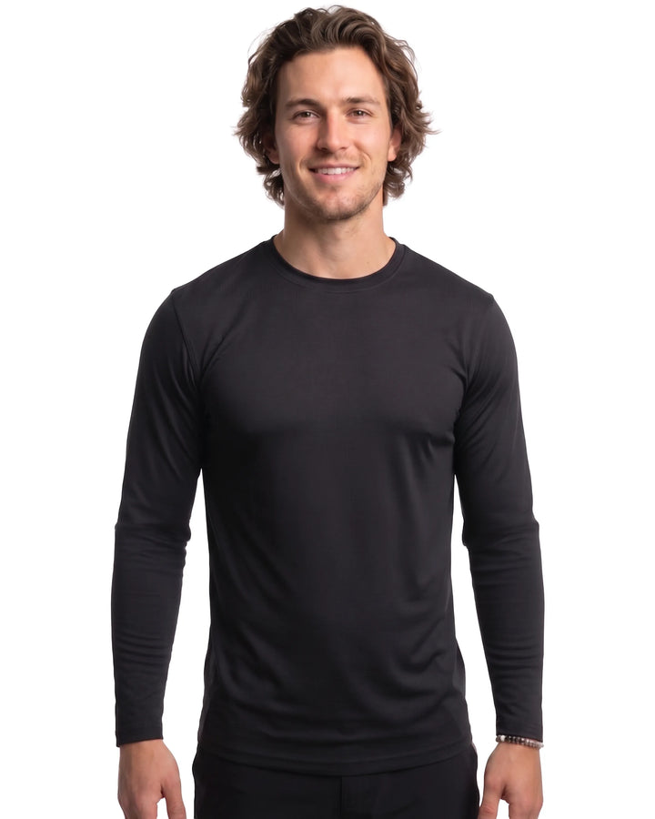 DiamondCool Men’s Cooling Long Sleeve Performance Shirt - UPF 50+ Sun Protection