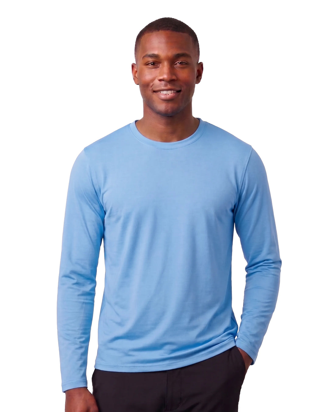 DiamondCool Men’s Cooling Long Sleeve Performance Shirt - UPF 50+ Sun Protection