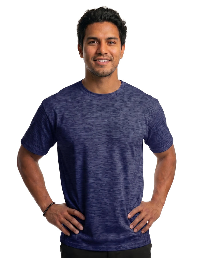 DiamondCool Men’s Cooling Short Sleeve Performance Shirt - UPF 50+ Sun Protection