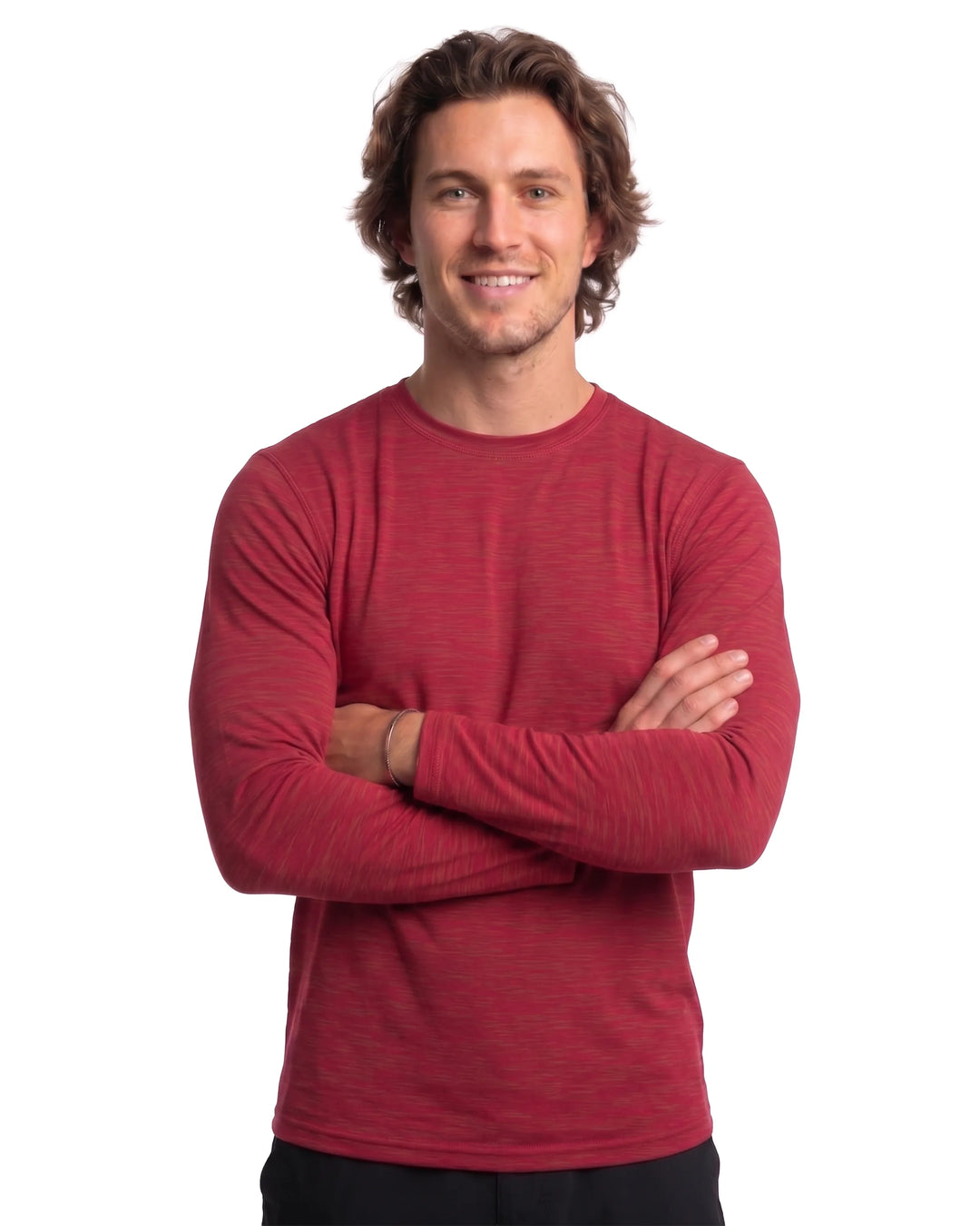 DiamondCool Men’s Cooling Long Sleeve Performance Shirt - UPF 50+ Sun Protection