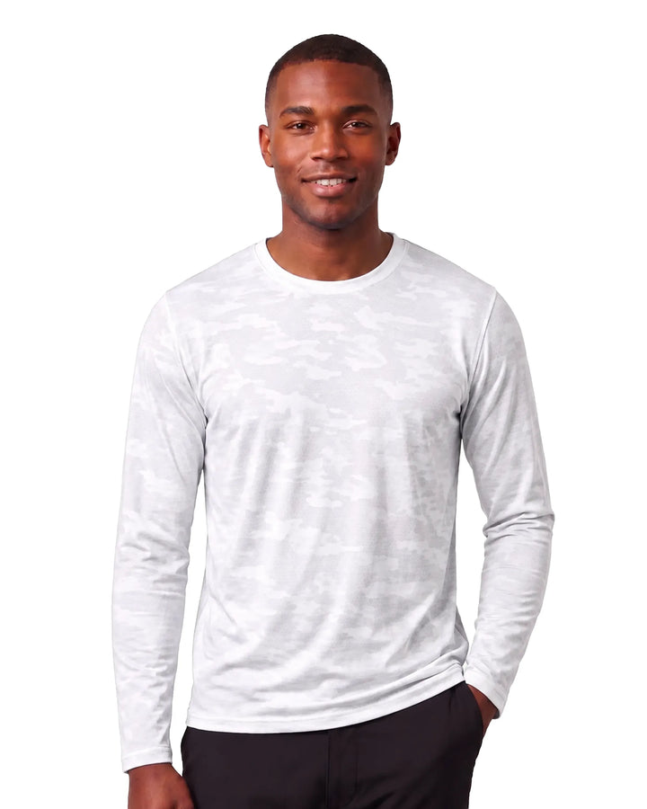 DiamondCool Men’s Cooling Long Sleeve Performance Shirt - UPF 50+ Sun Protection