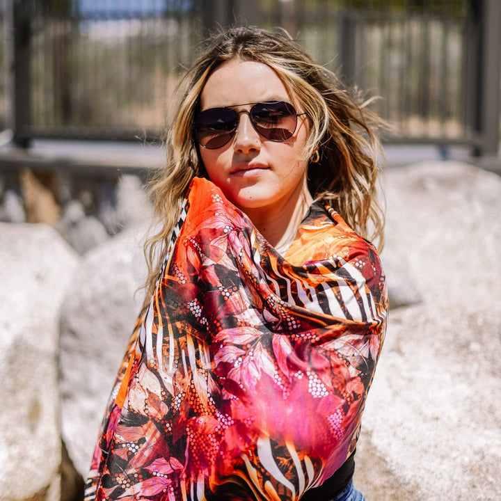 Cooling Sun Scarf: Wild Animal