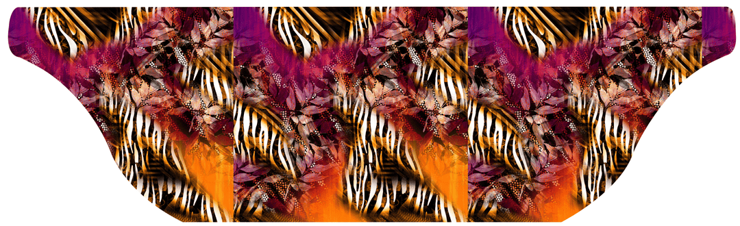 Cooling Sun Scarf with Wild Animal. Made in USA, Vertical Athletics brand.