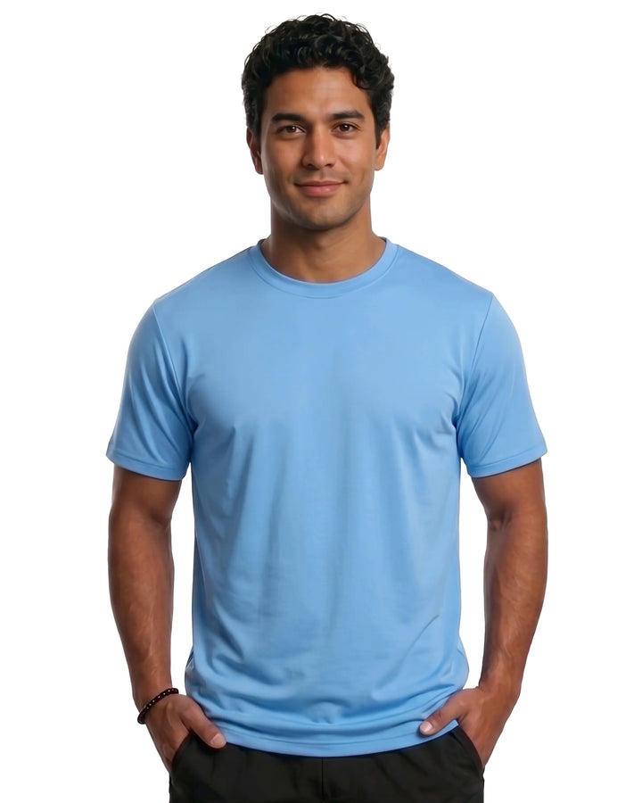 DiamondCool Men’s Cooling Short Sleeve Performance Shirt - UPF 50+ Sun Protection
