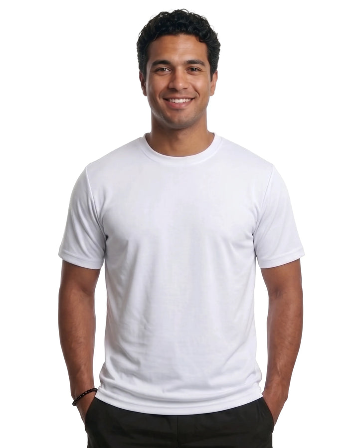 DiamondCool Men’s Cooling Short Sleeve Performance Shirt - UPF 50+ Sun Protection