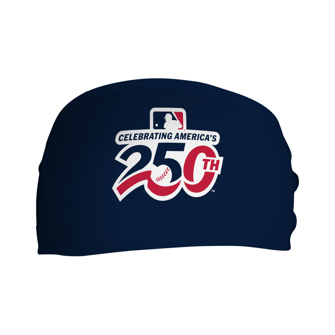 MLB Licensed Cooling Headband: Navy America&