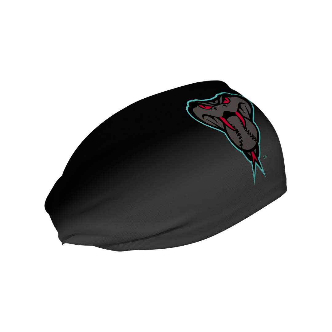 MLB Arizona Diamondbacks cooling headband with Snake Logo Fade. Made in USA, Vertical Athletics brand.