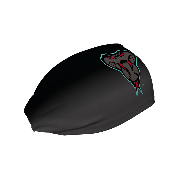 MLB Arizona Diamondbacks cooling headband with Snake Logo Fade. Made in USA, Vertical Athletics brand.
