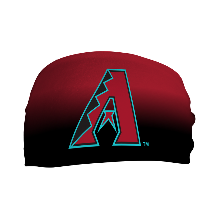 Diamondbacks Cooling Headband: Ombre Cap Logo