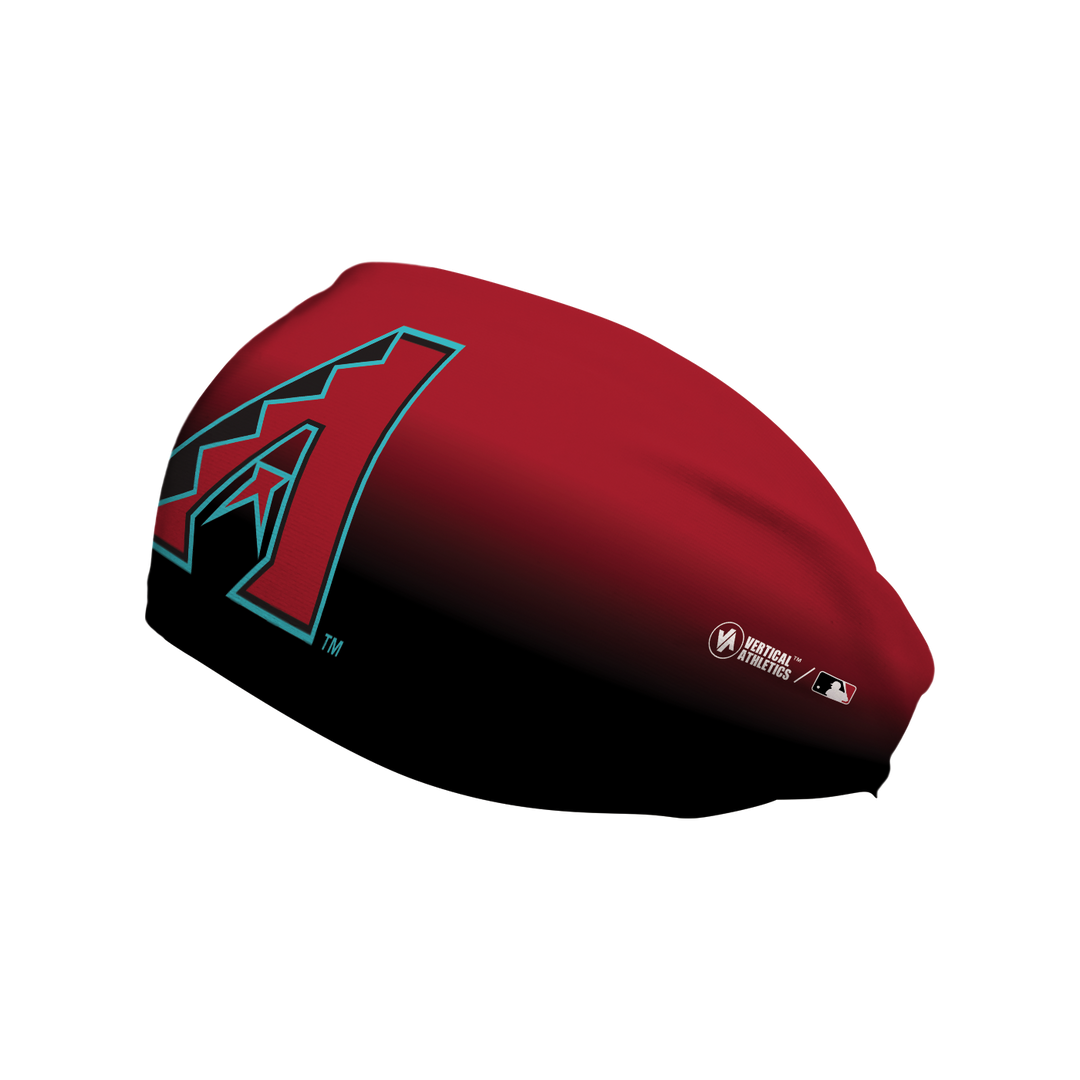 Diamondbacks Cooling Headband: Ombre Cap Logo