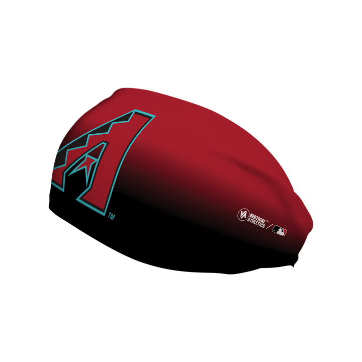 Diamondbacks Cooling Headband: Ombre Cap Logo