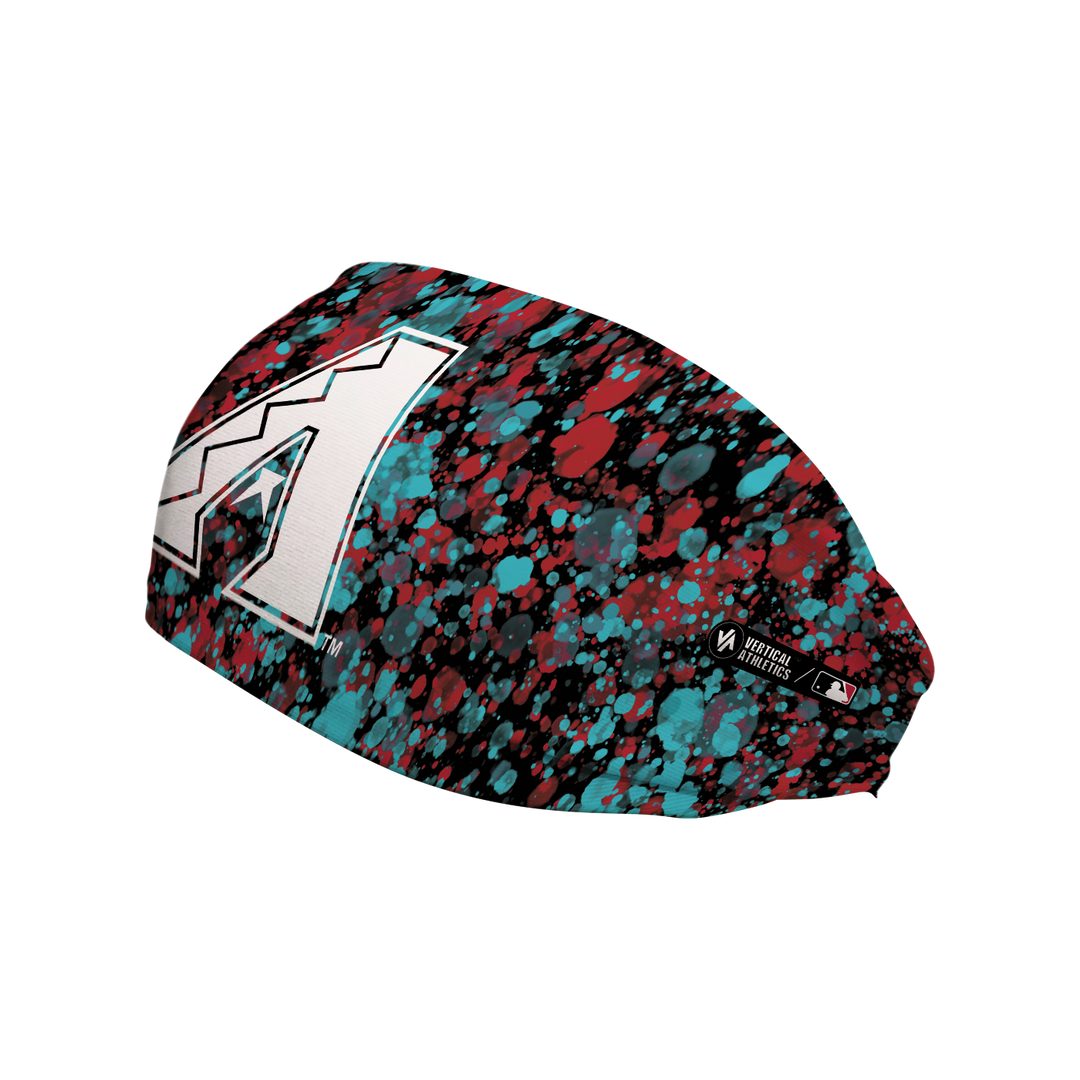 Diamondbacks Cooling Headband: Paint Splatter