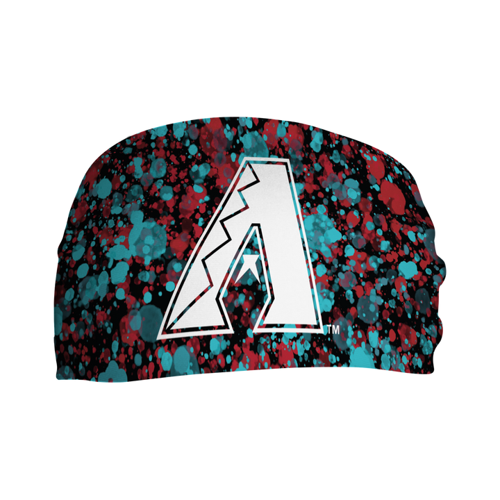 Diamondbacks Cooling Headband: Paint Splatter