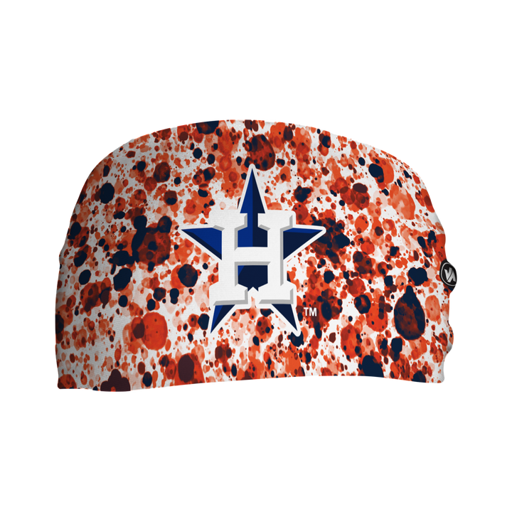 Astros Cooling Headband: Paint Splatter