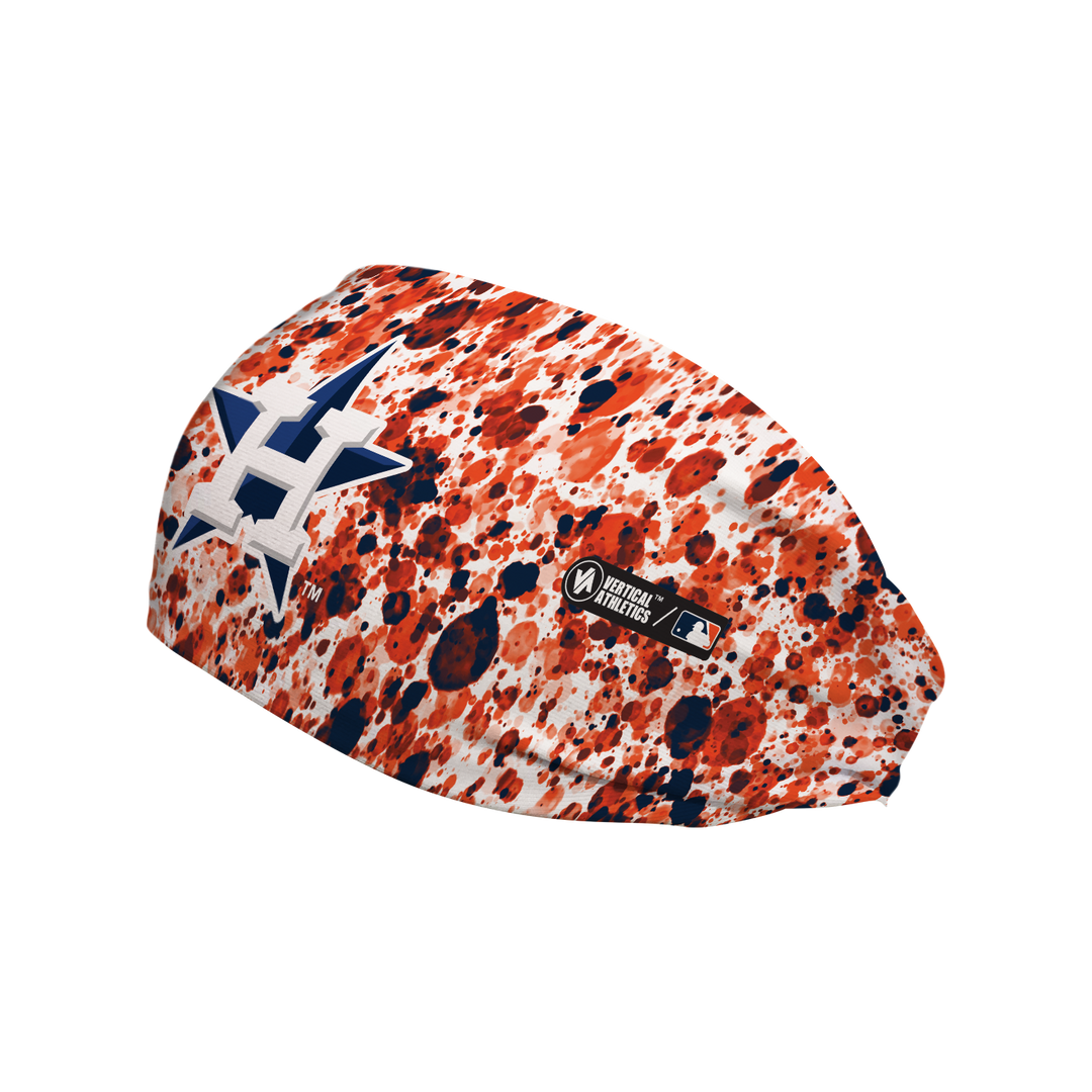 Astros Cooling Headband: Paint Splatter