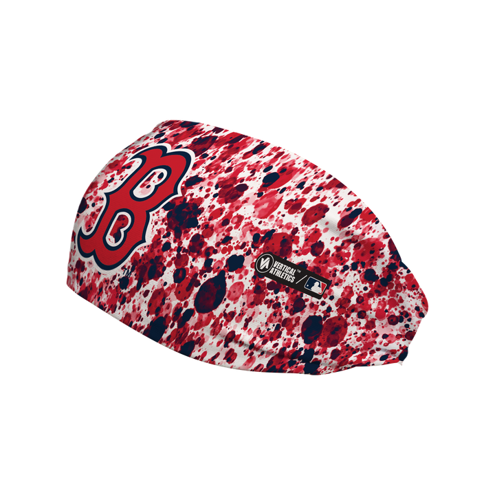 Red Sox Cooling Headband: Paint Splatter