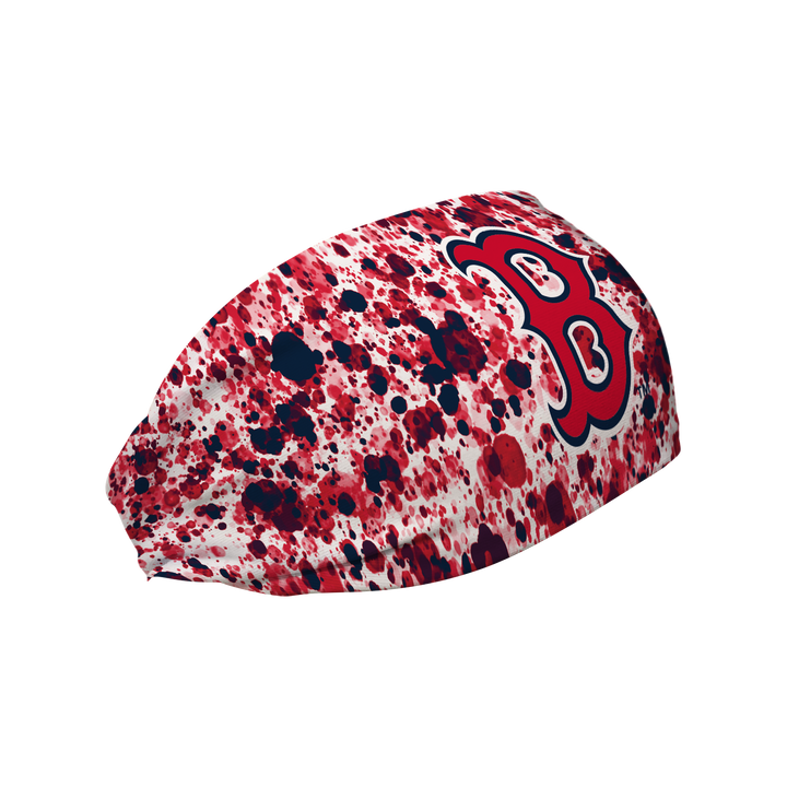 Red Sox Cooling Headband: Paint Splatter