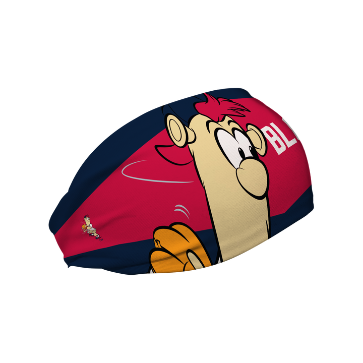 Braves Cooling Headband: Mascot Nameplate