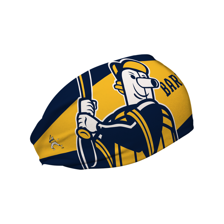 Brewers Cooling Headband: Mascot Nameplate