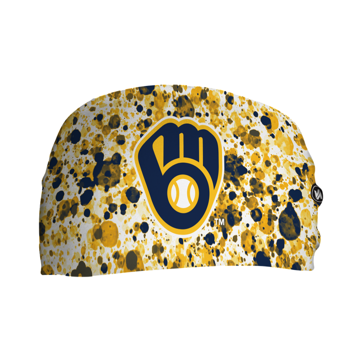 Brewers Cooling Headband: Paint Splatter