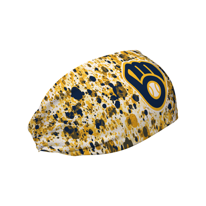Brewers Cooling Headband: Paint Splatter