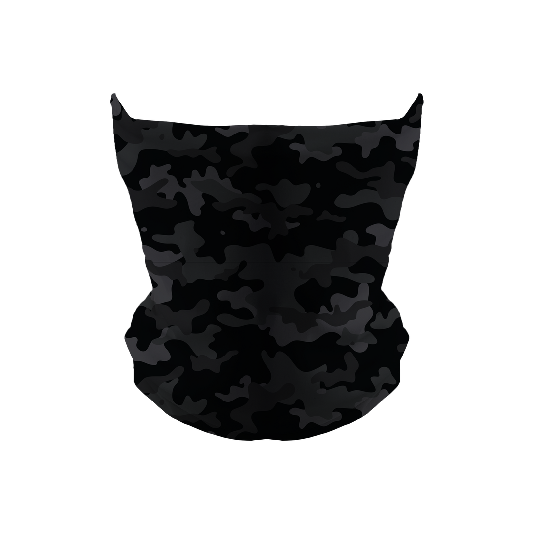 Soft & Cozy All Season Fashion Gaiter: Camo. Made in USA. Vertical Athletics Brand.