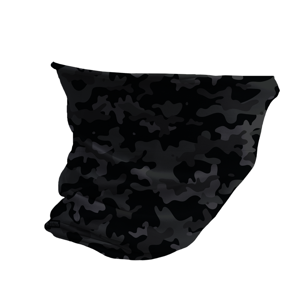 Soft & Cozy All Season Fashion Gaiter: Camo. Made in USA. Vertical Athletics Brand.