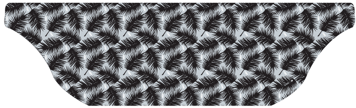 MLB Chicago White Sox cooling sun scarf, Big Palm with repeating cap logo. Made in the USA. Vertical Athletics Brand.