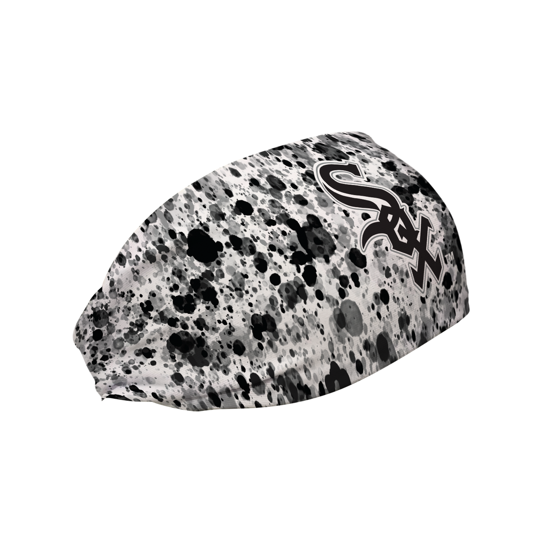White Sox Cooling Headband: Paint Splatter