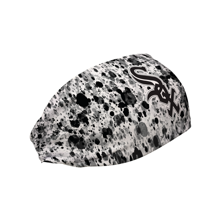 White Sox Cooling Headband: Paint Splatter