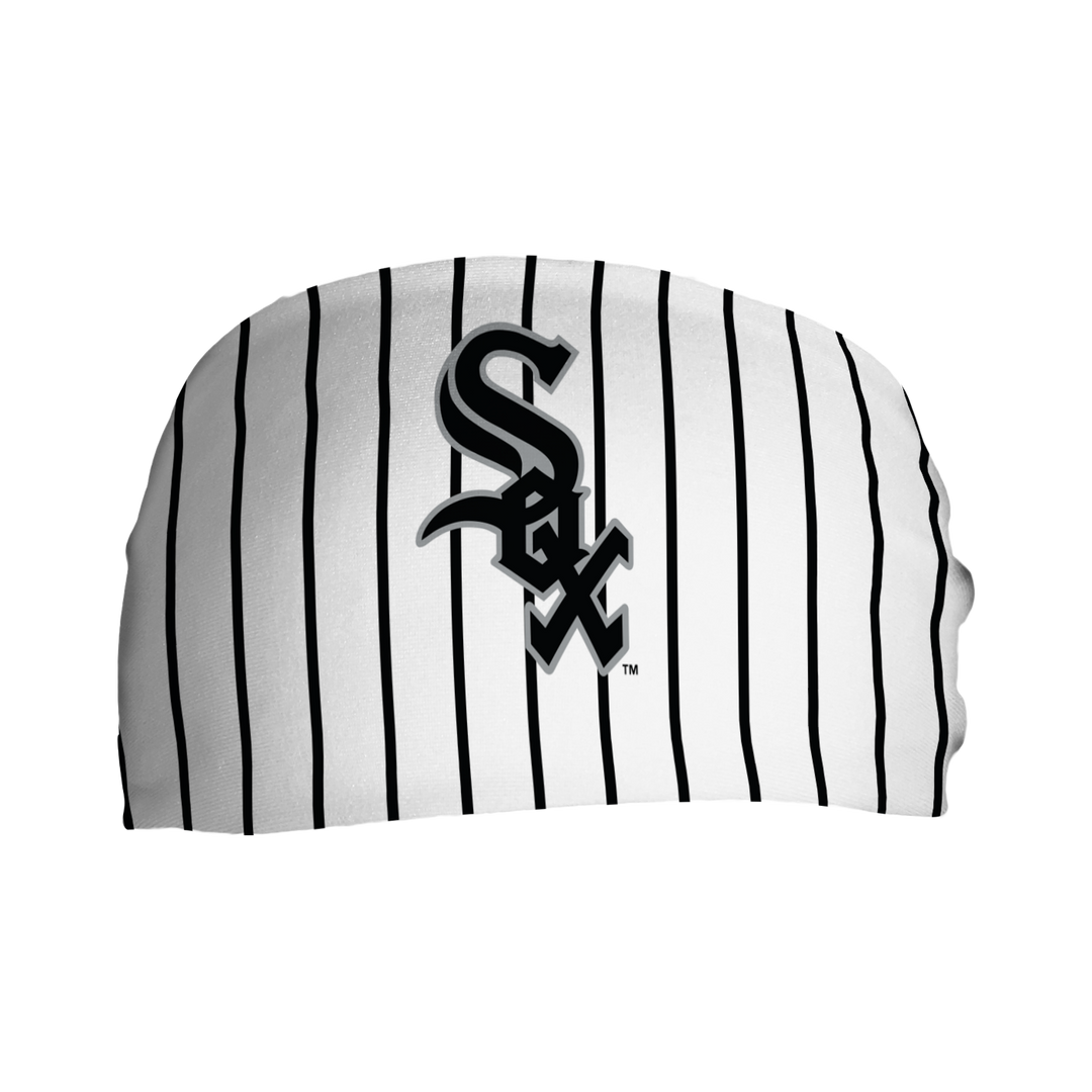 White Sox Cooling Headband: Pinstripe Cap Logo