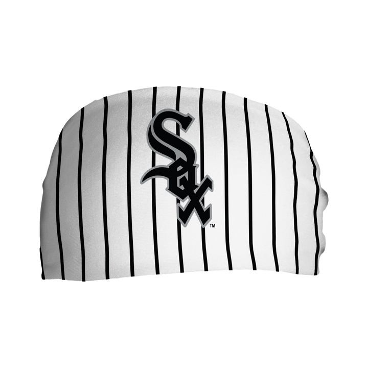 White Sox Cooling Headband: Pinstripe Cap Logo