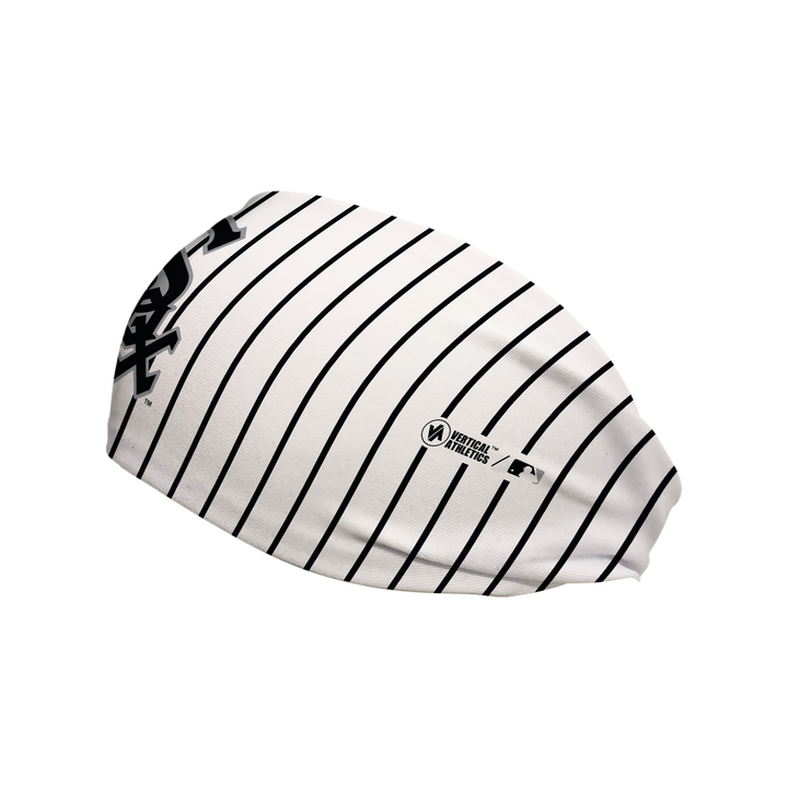 White Sox Cooling Headband: Pinstripe Cap Logo