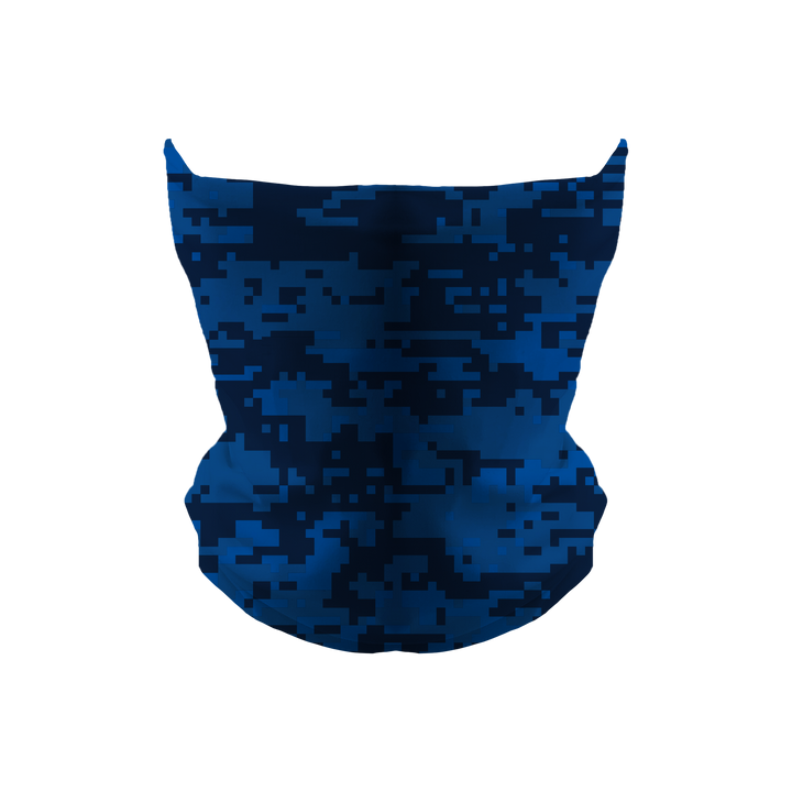 Soft &amp; Cozy All Season Fashion Gaiter: Digi Camo. Made in USA. Vertical Athletics Brand.