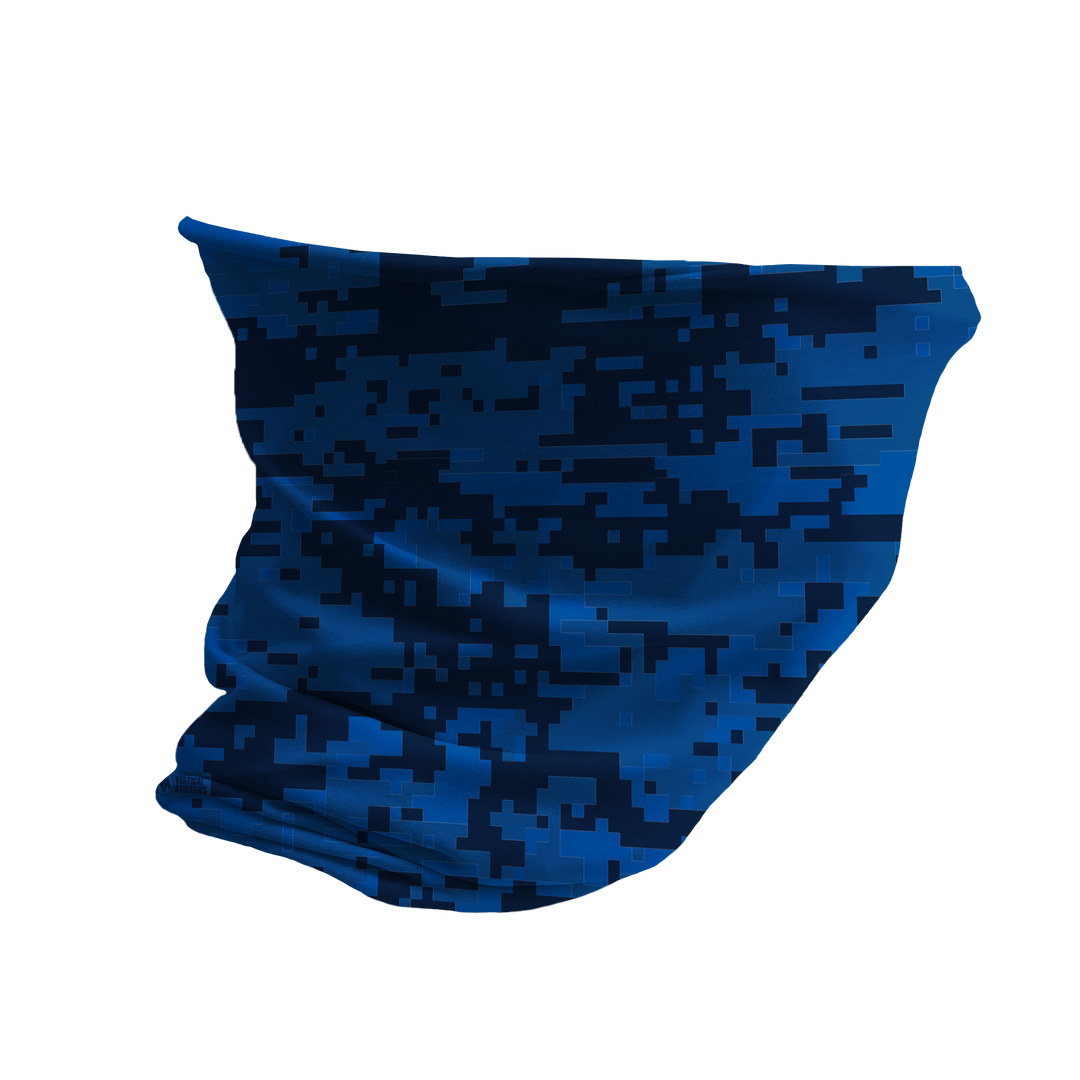Soft &amp; Cozy All Season Fashion Gaiter: Digi Camo. Made in USA. Vertical Athletics Brand.