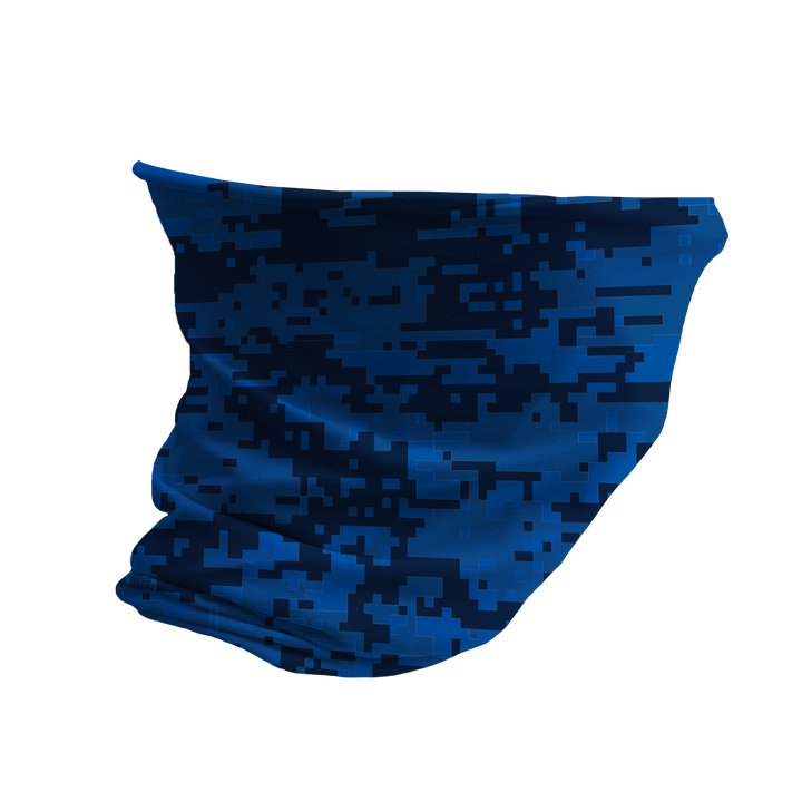 Soft &amp; Cozy All Season Fashion Gaiter: Digi Camo. Made in USA. Vertical Athletics Brand.