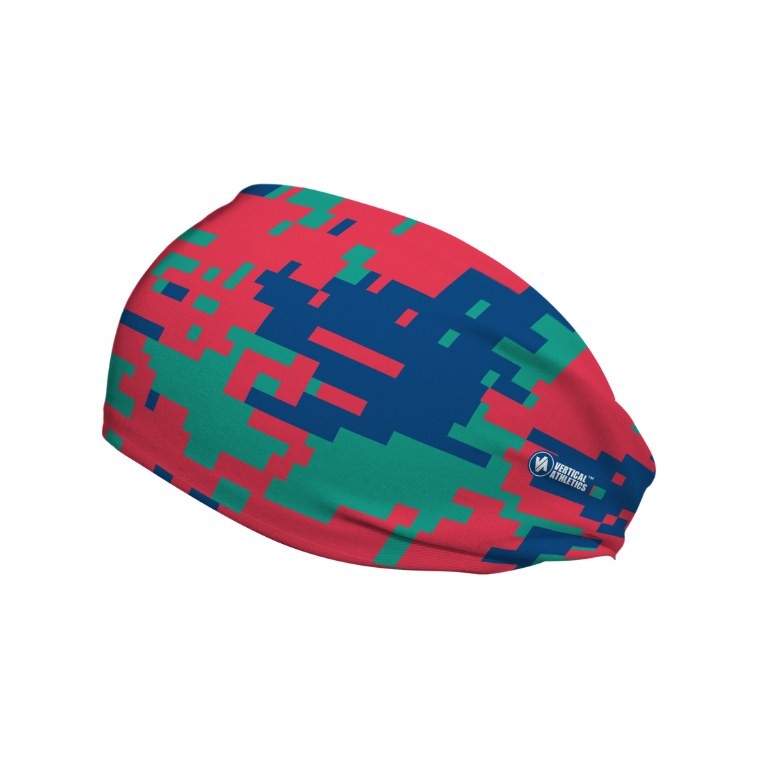 Fashion Cooling Headband: Digi Camo. Made in USA. Vertical Athletics Brand.