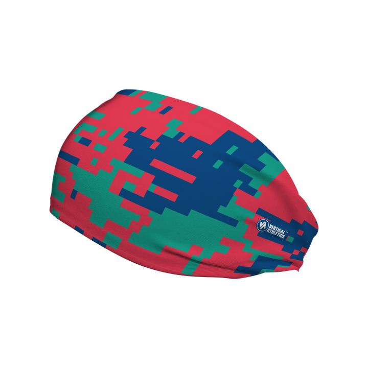 Fashion Cooling Headband: Digi Camo. Made in USA. Vertical Athletics Brand.