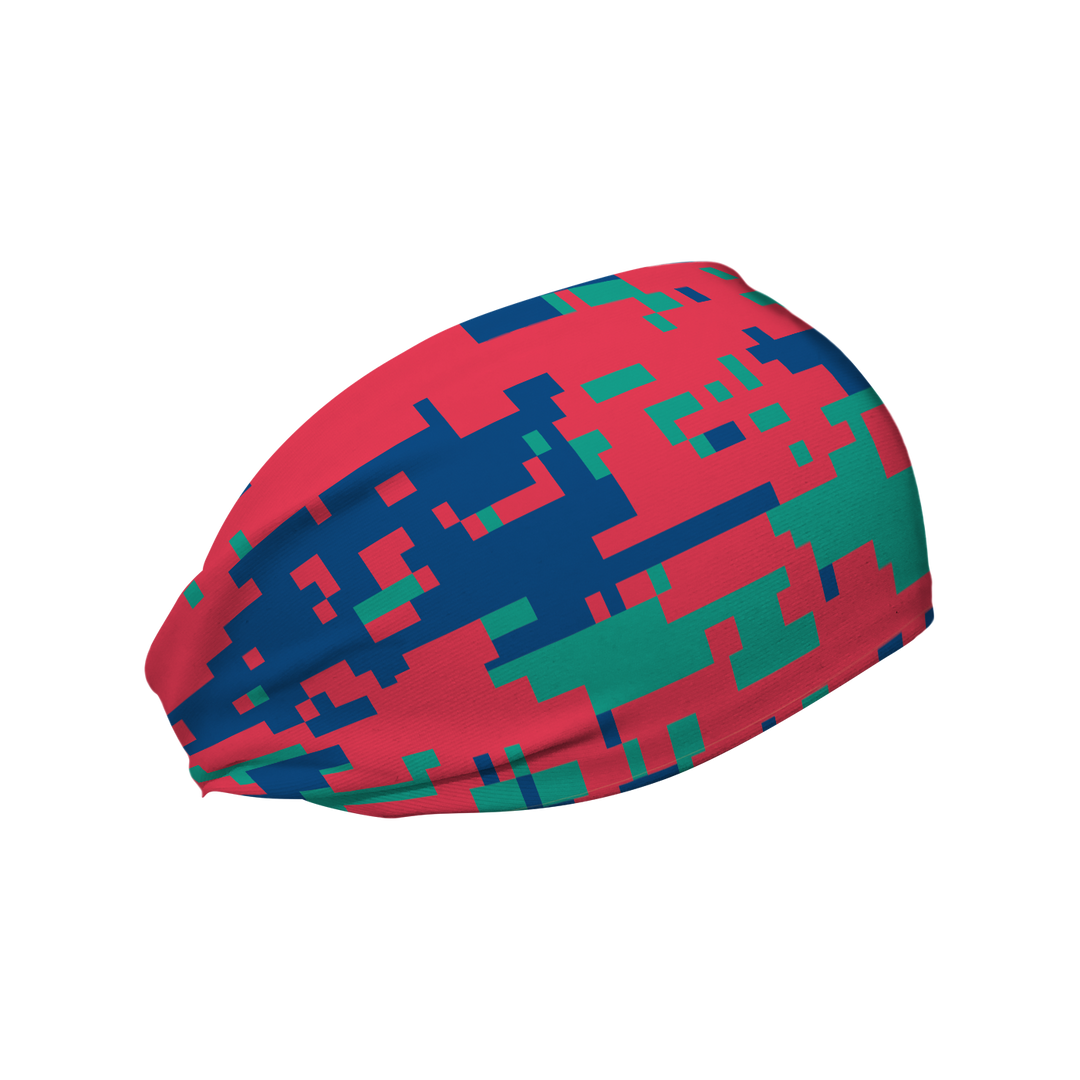 Fashion Cooling Headband: Digi Camo. Made in USA. Vertical Athletics Brand.