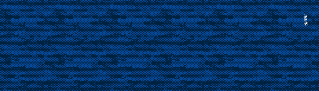 Cooling Towel Blue Hex Camo